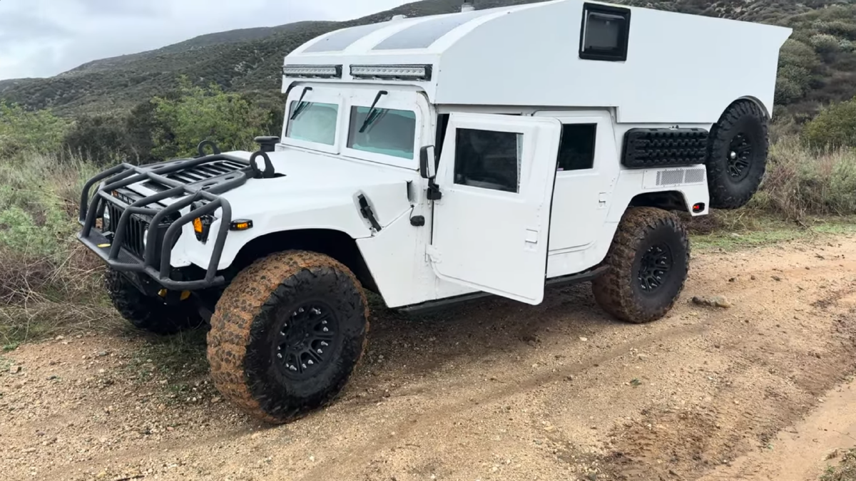 Meet the Humvee camper that redefines adventure - armored, unstoppable, and more comfortable than your living room. You have to see inside...
