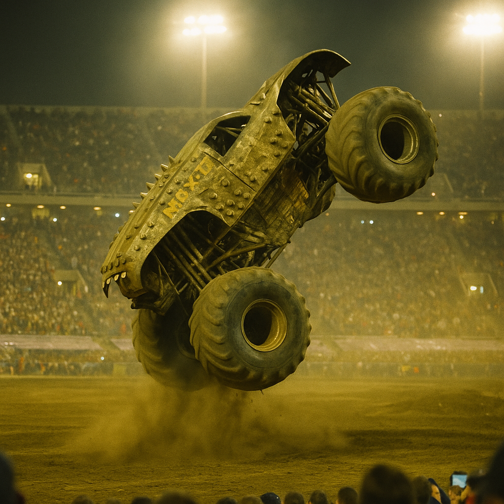 Monster Truck Jumping