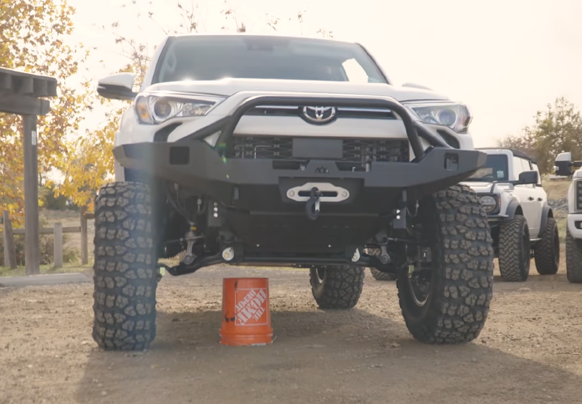 Toyota 4Runner on portal axles