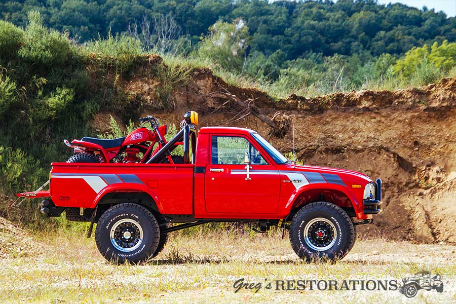 gregs restorations toyota pickup resto